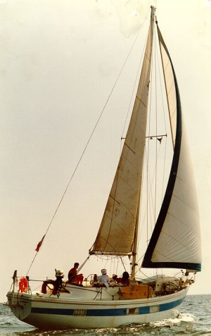 Le voilier CLEMENCE (années 1990)