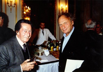 Soirée à la fondation ELF avec Ivry Gitlis (années 1990)