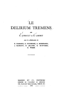 Le delirium tremens